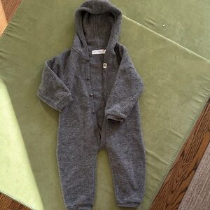 Cozy Gray Kids One Piece